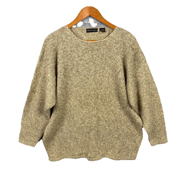 Family Britches Other - Vtg Family Britches Sweater Mens XL Brown Wool Blend Made Hong Kong Old Money